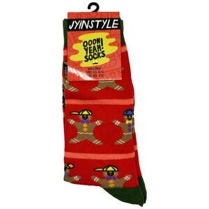 Oooh Yeah Red Ginger Bros Mens Christmas Socks OSFM Size 8-13 Gift Him